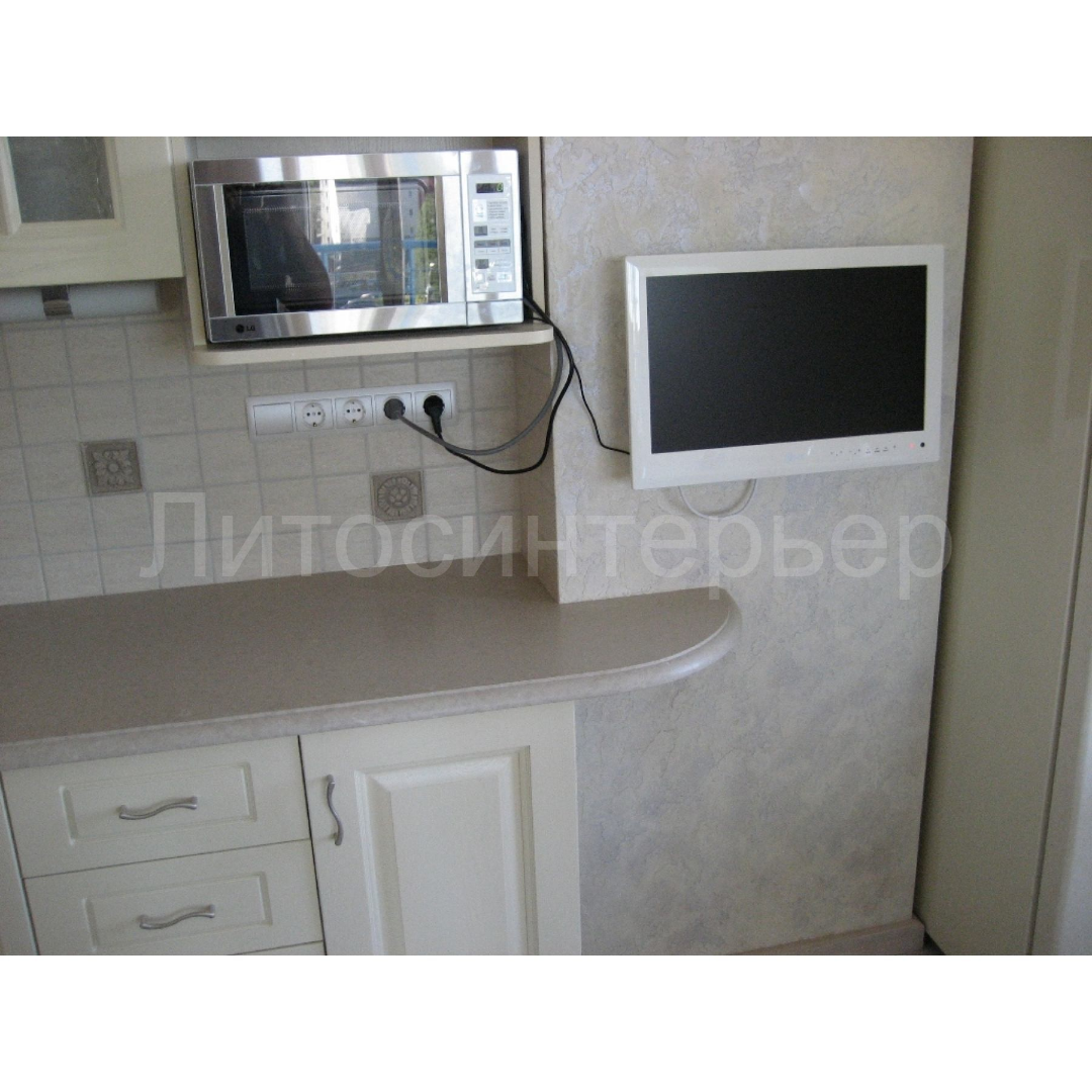 Кухонная столешница из композита кварца Beige Tassili