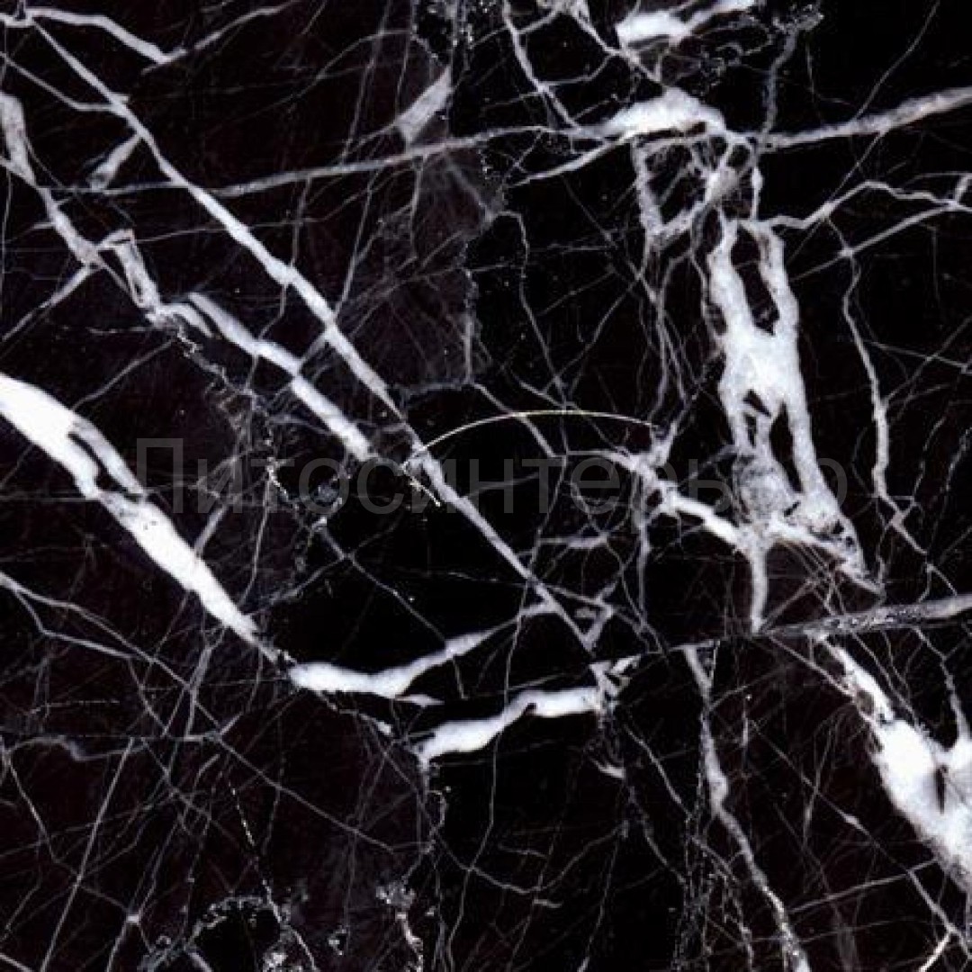 Мрамор Nero Marquina